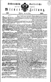 Wiener Zeitung 18350518 Seite: 1