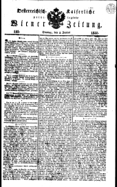 Wiener Zeitung 18350602 Seite: 1