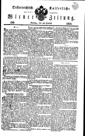 Wiener Zeitung 18350619 Seite: 1