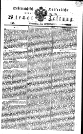 Wiener Zeitung 18350625 Seite: 1