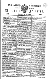 Wiener Zeitung 18350627 Seite: 1