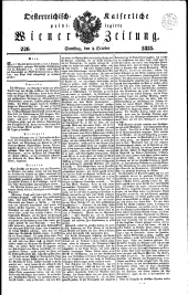 Wiener Zeitung 18351003 Seite: 1