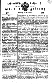 Wiener Zeitung 18351202 Seite: 1