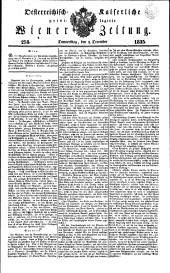 Wiener Zeitung 18351203 Seite: 1