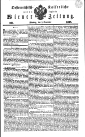 Wiener Zeitung 18351207 Seite: 1