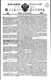 Wiener Zeitung 18351228 Seite: 1