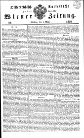 Wiener Zeitung 18360301 Seite: 1