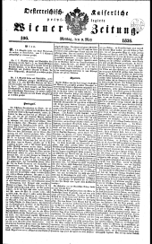 Wiener Zeitung 18360509 Seite: 1