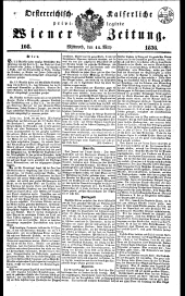 Wiener Zeitung 18360511 Seite: 1