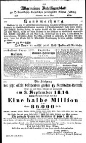 Wiener Zeitung 18360518 Seite: 11