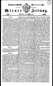 Wiener Zeitung 18361012 Seite: 1