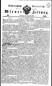 Wiener Zeitung 18361216 Seite: 1