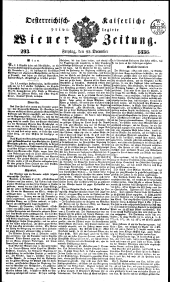 Wiener Zeitung 18361223 Seite: 1