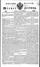 Wiener Zeitung 18361230 Seite: 1
