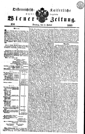 Wiener Zeitung 18370707 Seite: 1