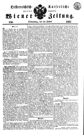 Wiener Zeitung 18370713 Seite: 1