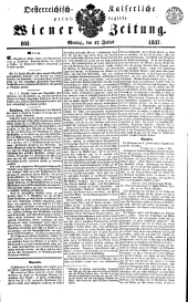 Wiener Zeitung 18370717 Seite: 1