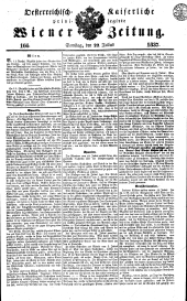 Wiener Zeitung 18370722 Seite: 1