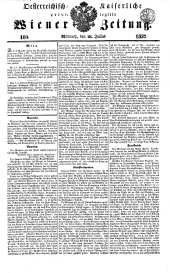 Wiener Zeitung 18370726 Seite: 1