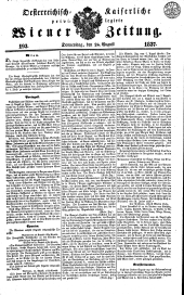 Wiener Zeitung 18370824 Seite: 1