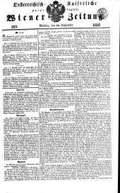 Wiener Zeitung 18370918 Seite: 1