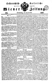 Wiener Zeitung 18371012 Seite: 1