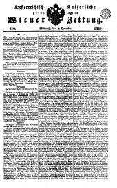 Wiener Zeitung 18371206 Seite: 1