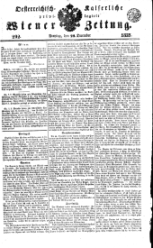 Wiener Zeitung 18371222 Seite: 1