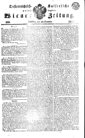 Wiener Zeitung 18371223 Seite: 1