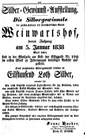 Wiener Zeitung 18371228 Seite: 15