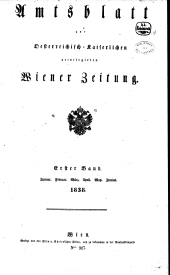 Wiener Zeitung 1838bl01 Seite: 1