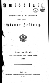 Wiener Zeitung 1838bl03 Seite: 1