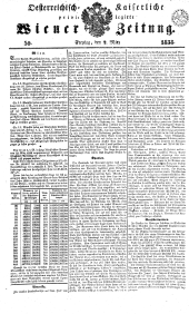 Wiener Zeitung 18380302 Seite: 1