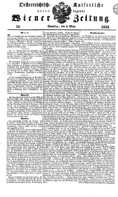 Wiener Zeitung 18380303 Seite: 1