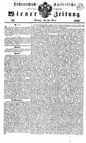 Wiener Zeitung 18380312 Seite: 1