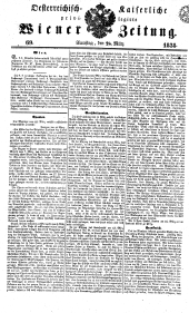 Wiener Zeitung 18380324 Seite: 1