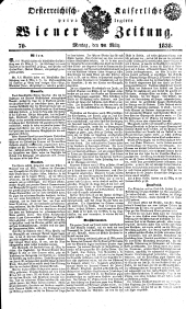 Wiener Zeitung 18380326 Seite: 1
