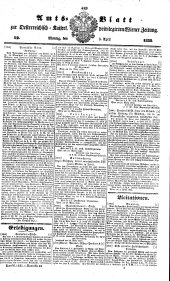 Wiener Zeitung 18380409 Seite: 7