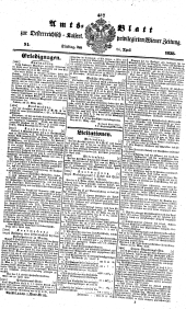 Wiener Zeitung 18380424 Seite: 5