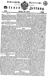 Wiener Zeitung 18380501 Seite: 1