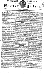 Wiener Zeitung 18380511 Seite: 1