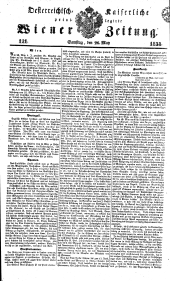 Wiener Zeitung 18380526 Seite: 1