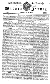 Wiener Zeitung 18380530 Seite: 1