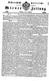 Wiener Zeitung 18380601 Seite: 1