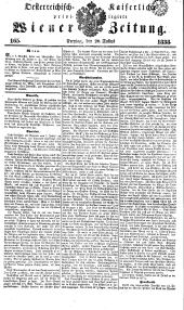 Wiener Zeitung 18380720 Seite: 1