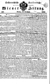 Wiener Zeitung 18380723 Seite: 1