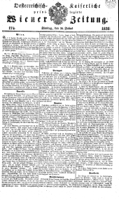 Wiener Zeitung 18380731 Seite: 1