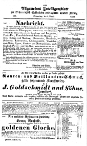 Wiener Zeitung 18380802 Seite: 13