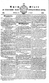 Wiener Zeitung 18380808 Seite: 5