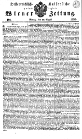 Wiener Zeitung 18380820 Seite: 1